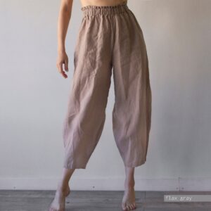 LINEN PANTS 100% linen turkish-style pants