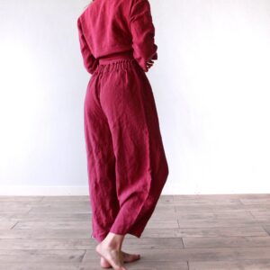 HAREM PANTS, linen harem pants