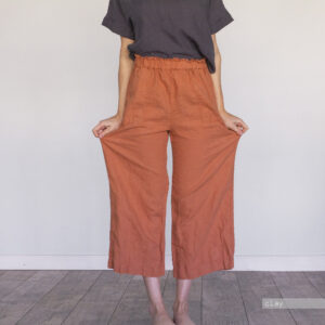 LINEN PANTS womens pajama pants